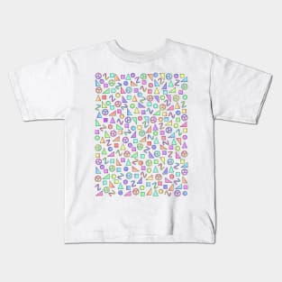 Retro Design - Peace Sign Art Kids T-Shirt